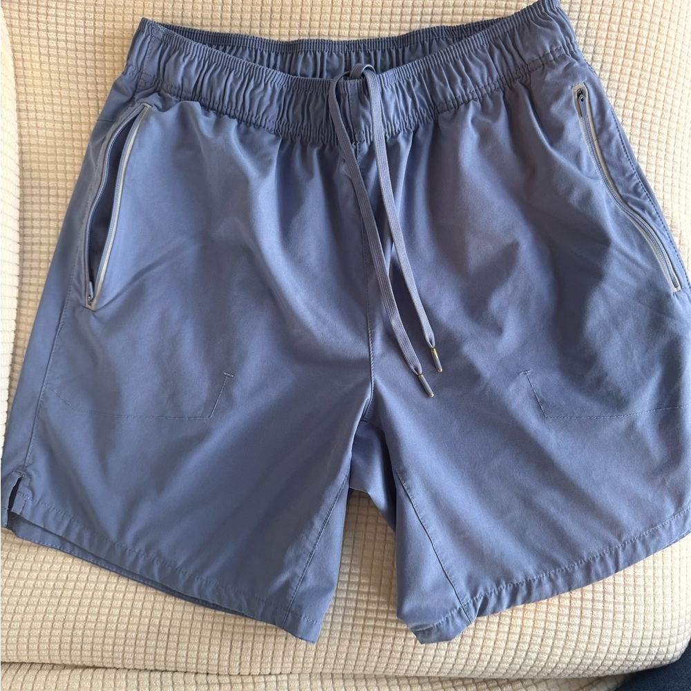 SKORA  Men’s Blue Athletic Shorts